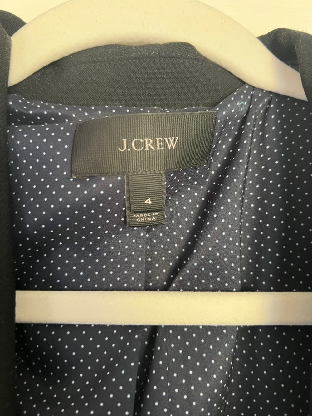 J. Crew Black Shawl Collar Blazer - Picture 2 of 4